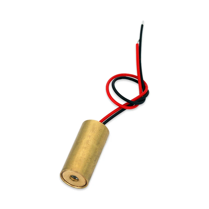 Laser Head 650nm 9mm 3V 50mW Laser Cross Diode Module Red Copper Head