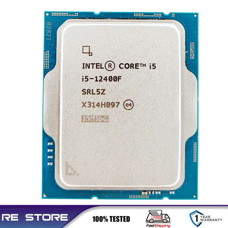 Intel Core i5 12400F 2.5GHz 6-Core 12-Thread LGA 1700