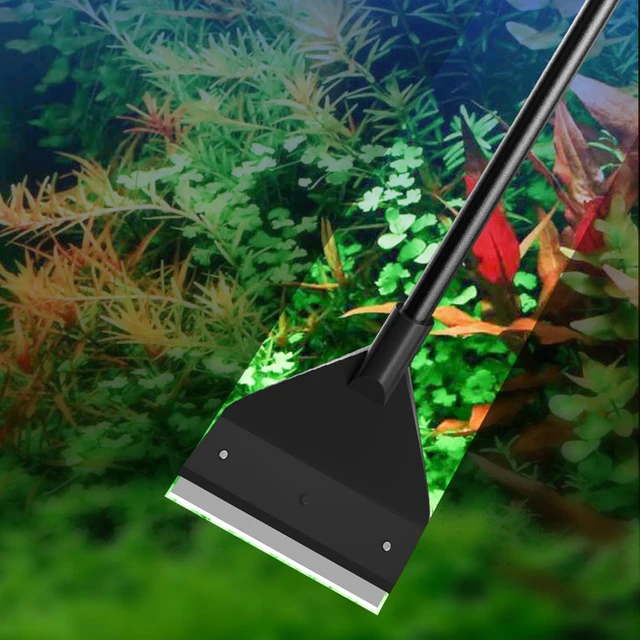 Aquarium cleaning tool fish tank flat sand algae removal dual-use glass algae removal scraper household cleaning supplies tool Aquarium cleaning tool fish tank flat sand algae removal dual-use glass algae removal scraper household cleaning supplies tool
