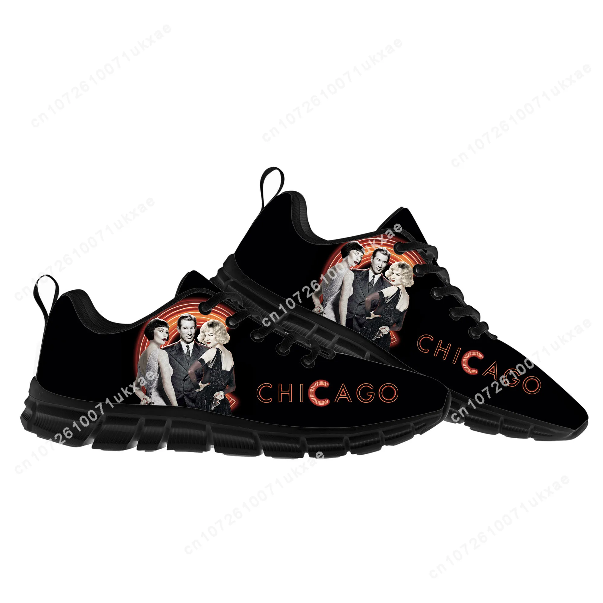 

Chicago Movie Sports Shoes Mens Womens Teenager Kids Children Sneakers High Quality Roxie Hart Casual Sneaker Couple Custom Shoe