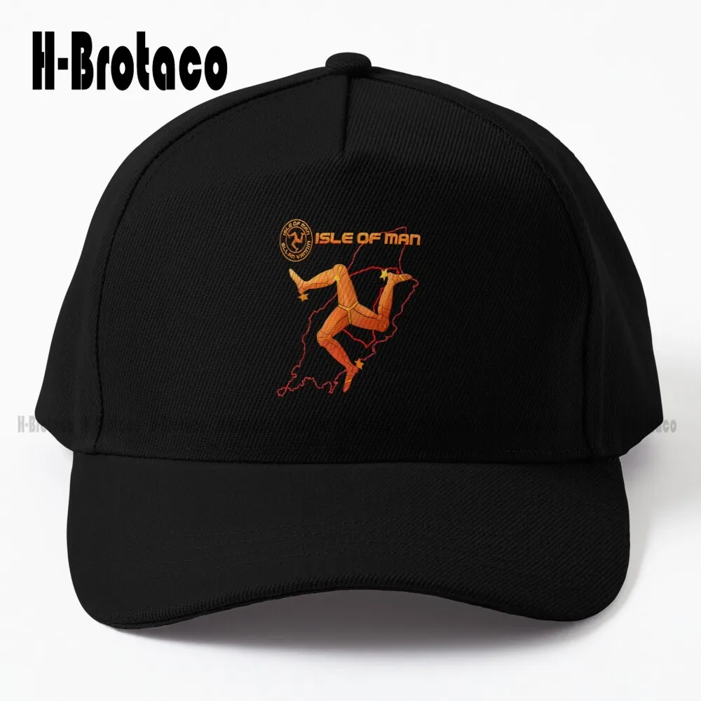

Isle Of Man Tt Baseball Cap Country Hats Personalized Custom Unisex Adult Teen Youth Summer Baseball Cap Outdoor Sport Cap Art