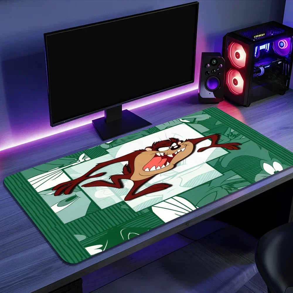 Tasmanian Devil Taz Custom Skin Natural Rubber Gaming Mousepad Desk Mat Size For Game Keyboard Pad For Gamer 5