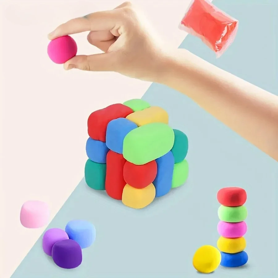Air Dried Clay Set 36 Color Ultra Light Plastic Carving Tools DIY Crafts Gifts