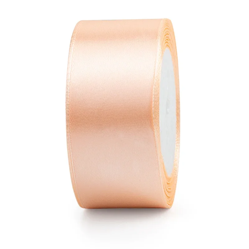 Elegant Red Satin Ribbon for Gift Packaging and Crafting