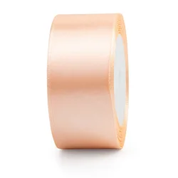 Elegant Red Satin Ribbon for Gift Packaging and Crafting (Pink Champagne)
