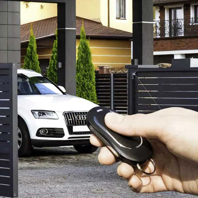 For Alutech AT-4N Remote Control 433.92MHz Dynamic Code Garage Door Remote Control 4 Buttons Barrier Keychain AT-4N 6
