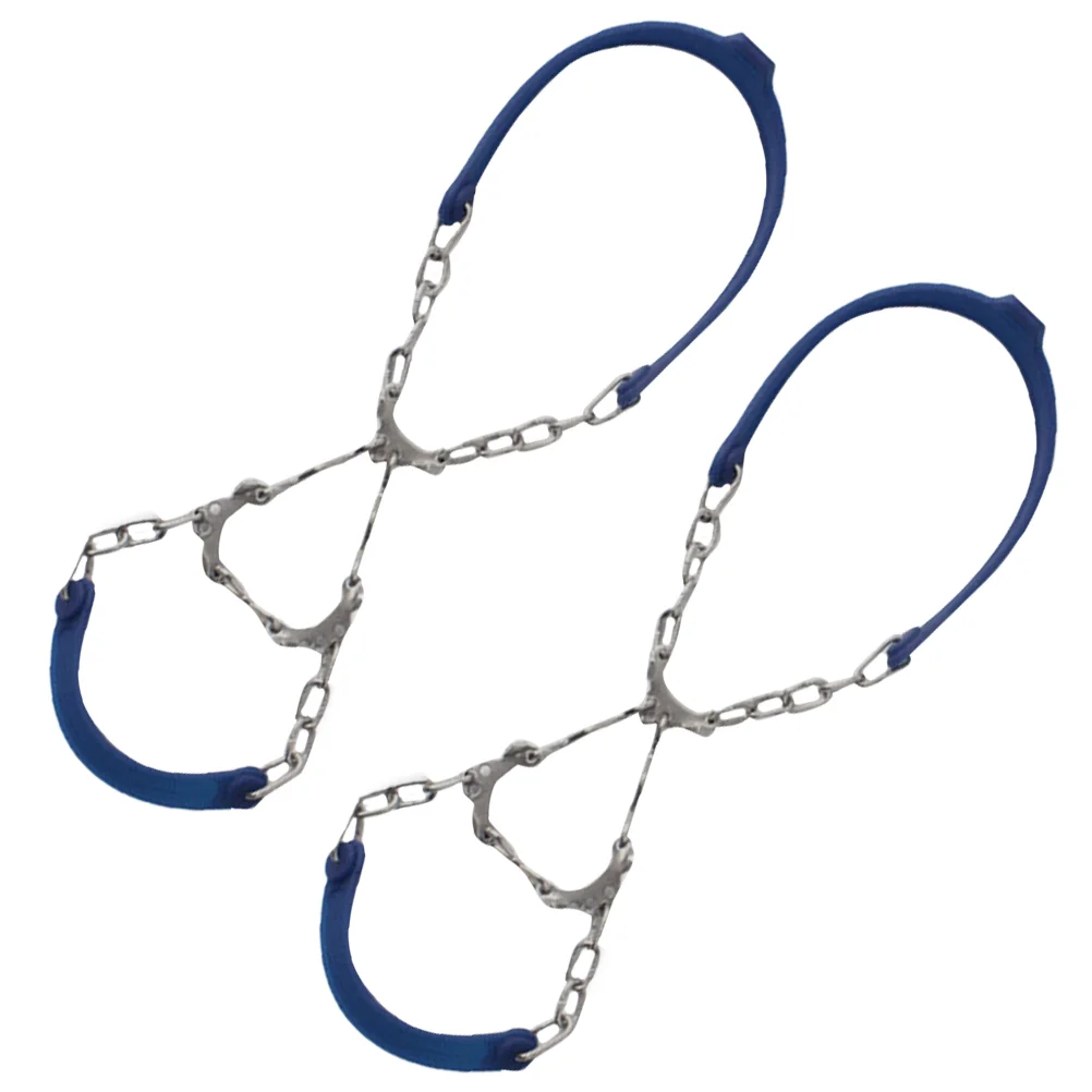 

2pcs Shoes Crampons Mountaineering Ice Traction Cleats Outdoor Ice Shoe Chains