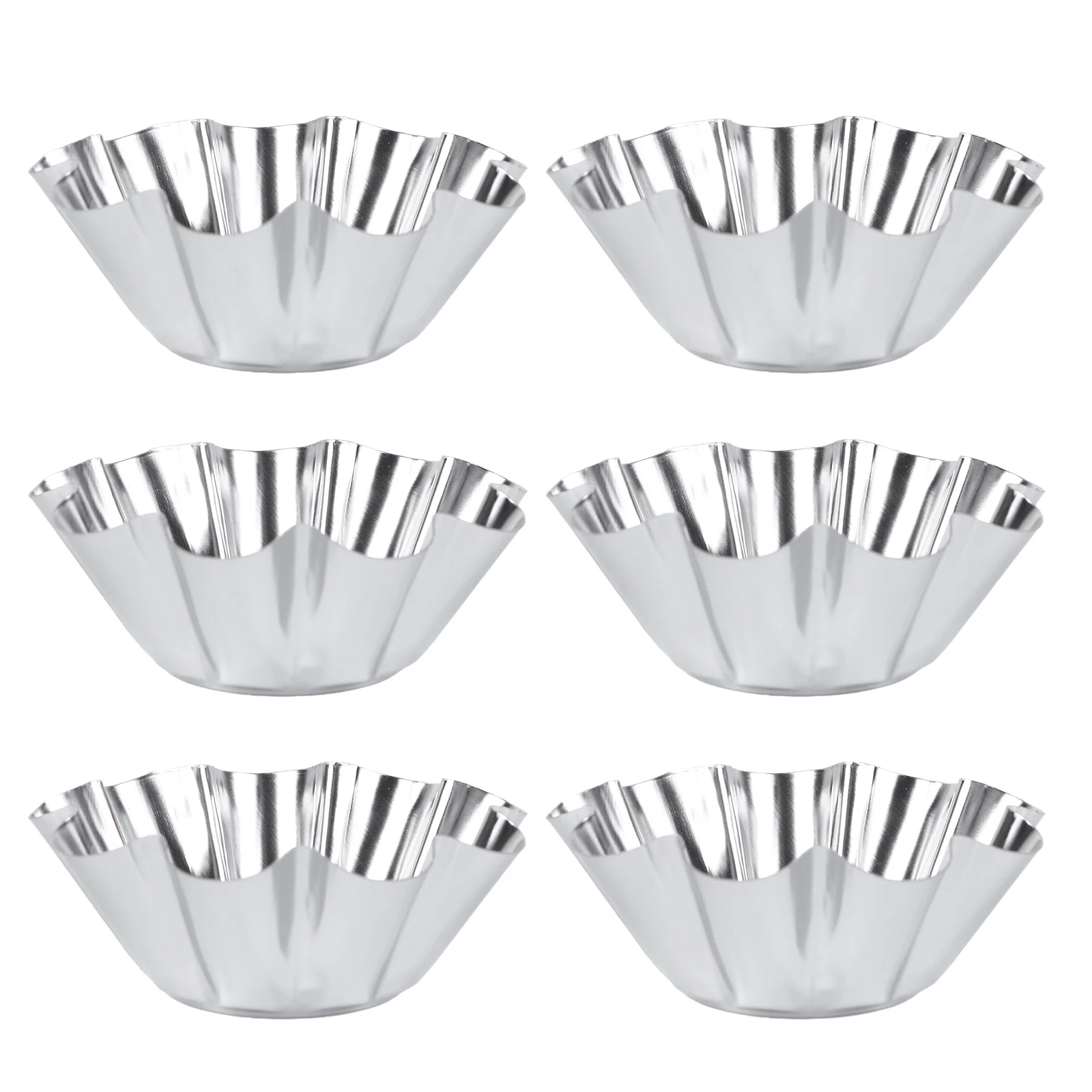

Tart Muffin Cup Non-stick Pans Stainless Steel Mold Flower Chocolate Chip Muffins