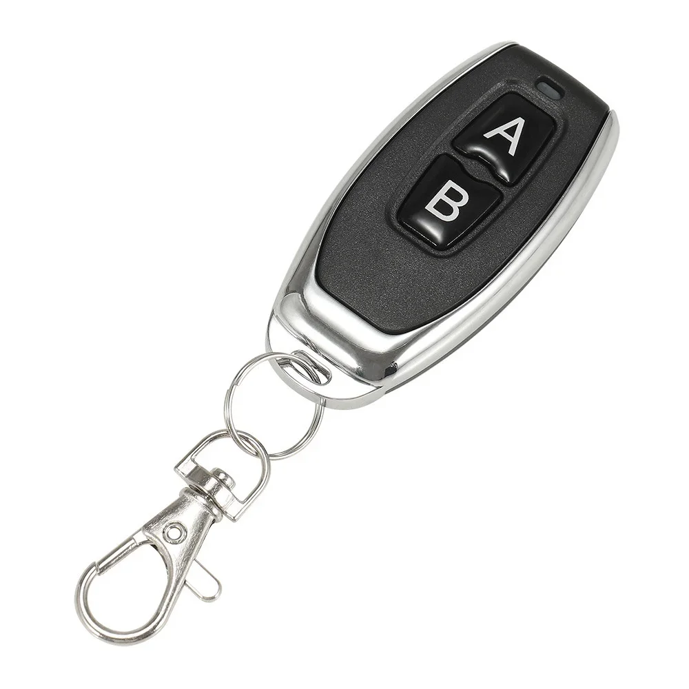 Universal Wireless 2-Button Remote Control Key for Gate and Garage Door Systems