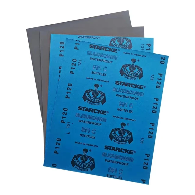 2 Pcs 8010000 Grit SandPapers Wet And Dry Polishing Sanding Wet/dry