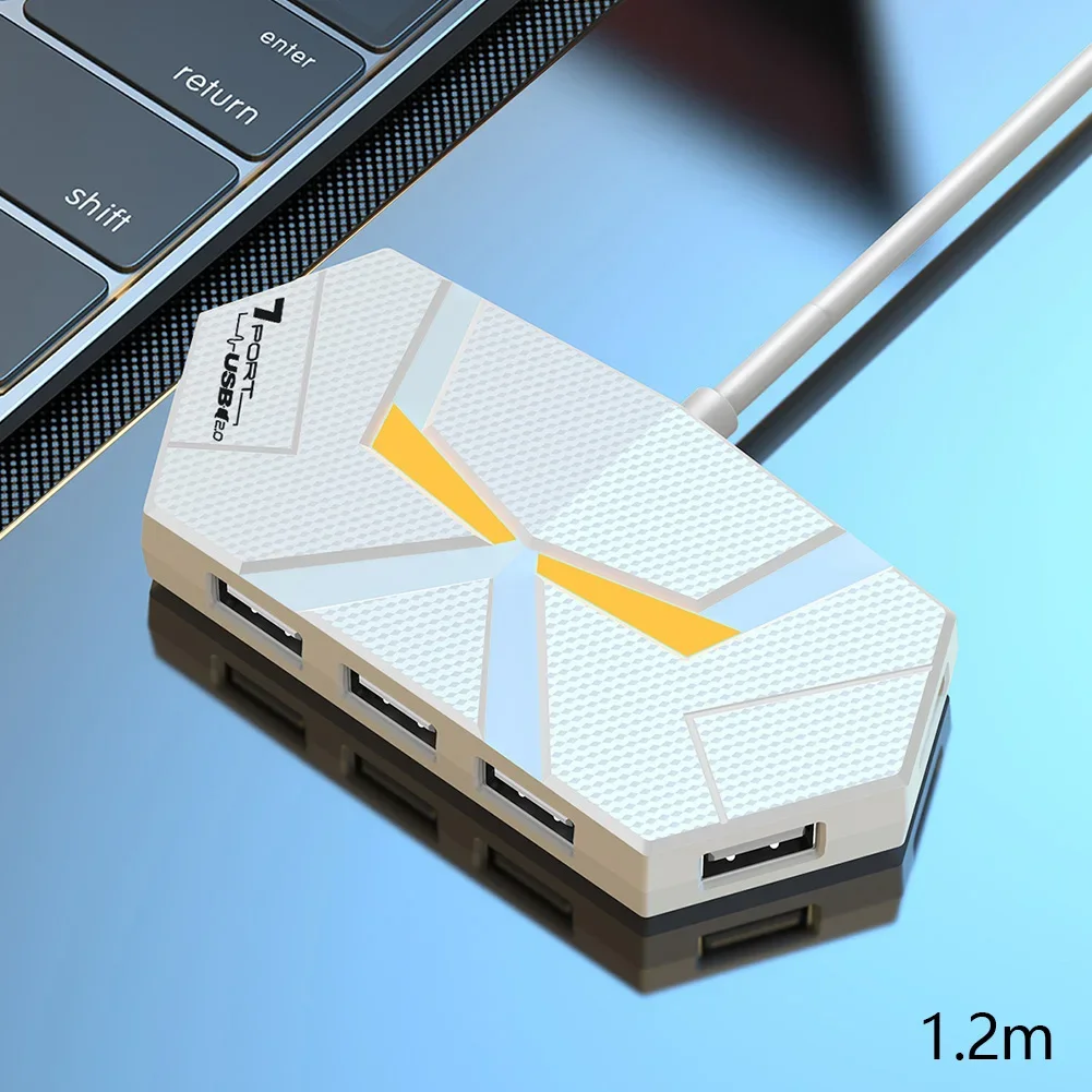 High-Speed Multi-Port USB Hub with Expander Cable