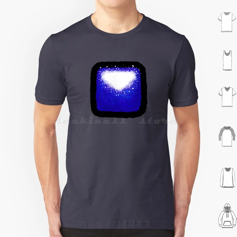 Blue Beat Saber Cube T Shirt Big Size 100% Cotton Beat Saber Beat Saber Vr Vive Oculus Rift Steam Rhythm Game Music Cubes Blue