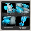 Three Year Warranty Home 4D Heating Massage Chair Multifunctional Full Body Airbag Wrapped Zero Gravity 3D Office Sofa 4