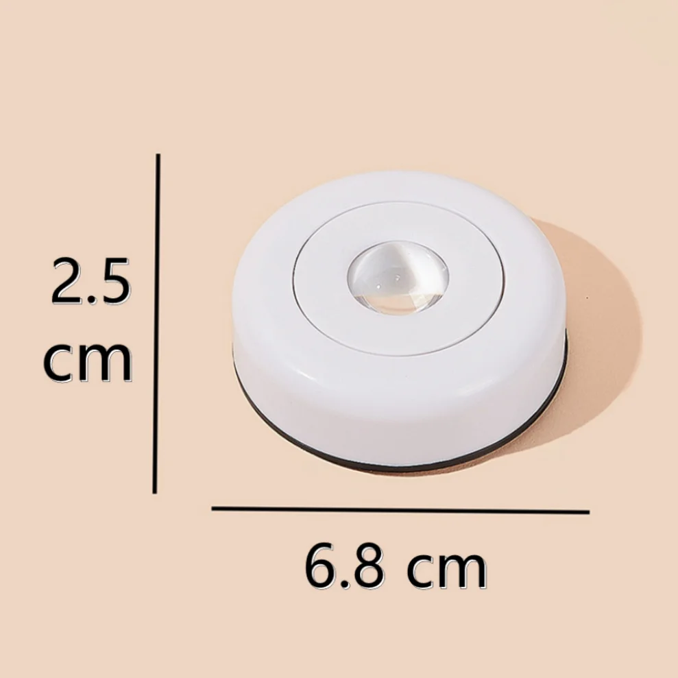 Touch LED Cabinet Lights Battery Powered Stick On Wall Sunset Lamp for Kitchen Bedroom Closet Cupboard Night Light Decoration led night light led cabinet light under cabinet light cabinet lights led cabinet lights