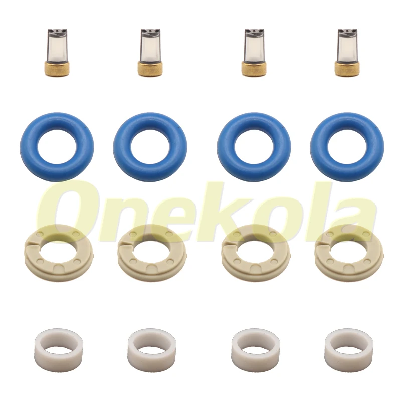 Injector Repair Kits Diesel Injector Gasket Fuel Injector Seal O-Ring Kit Seals Filters Audi A3 A4 TT VW Passat GOLF TFSI 2.0 0261500020 06F906036A
