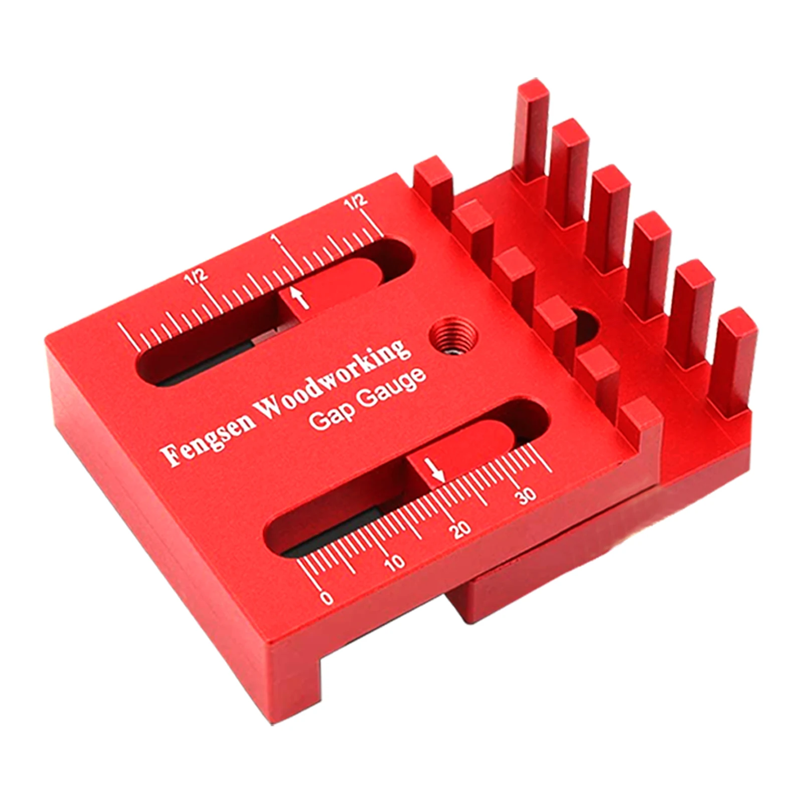 Depth Measuring Ruler Carpenter With Scale Gaps Gauge Line Woodworking
