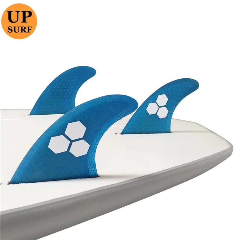 Surfboard Fin UPSURF FUTURE Fins G3 Blue/Green/Yellow/Orange/Grey