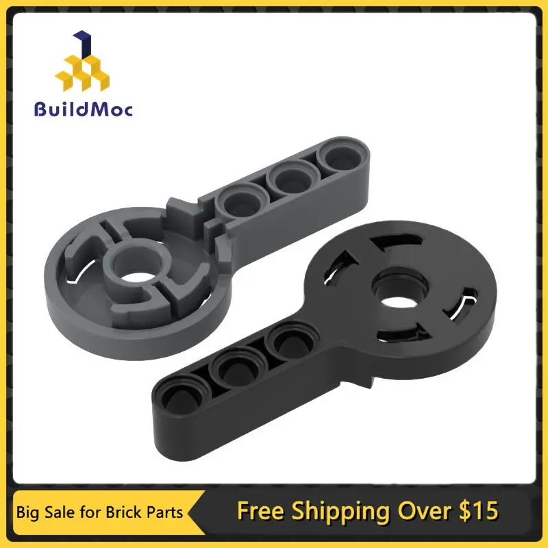 

10 шт., детали MOC 44224, высокотехнологичный вращающийся шарнирный диск с отверстием для штифта и 3л лучом, толстые кирпичи, конструктор «сделай сам», детские игрушки