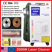 2000W Laser Cleaning Machine Rust Removal Cleaning Oil Paint for Metal Cleaning Width 300MM Rust Removing Machine Laser Cleaner 1