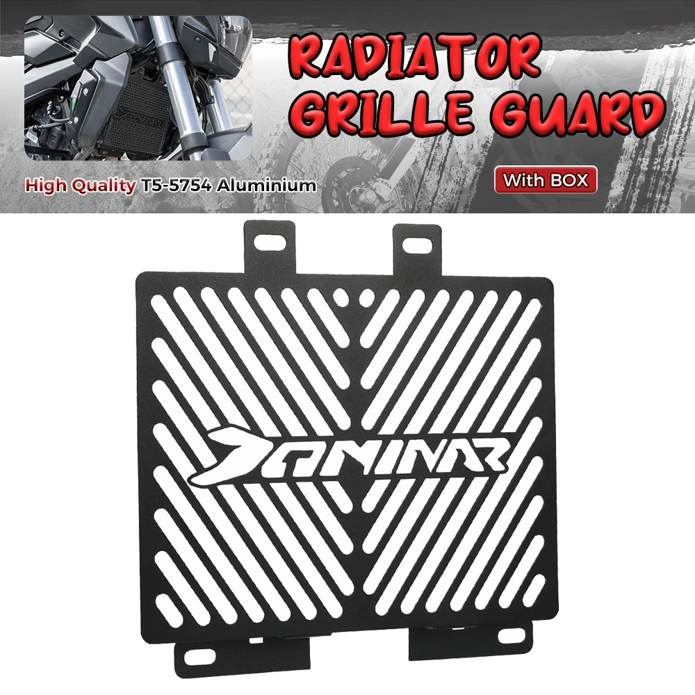 

FOR BAJAJ DOMINAR 250 400 2018 2019 2020 2021 2022 2023 2024 Motorcycle Radiator Grille Grill Guard Cover Water tank Protector