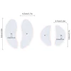 4Pcs EMS Muscle Stimulator Electrode Pads For Facial Lifting Face Massager Tens Acupuncture Digital Electronic Pulse 2