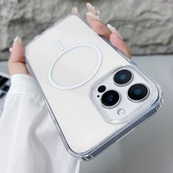 Minimalist Transparent Phone Case - Simple and Elegant Design - iPhone 15 (WHITE)
