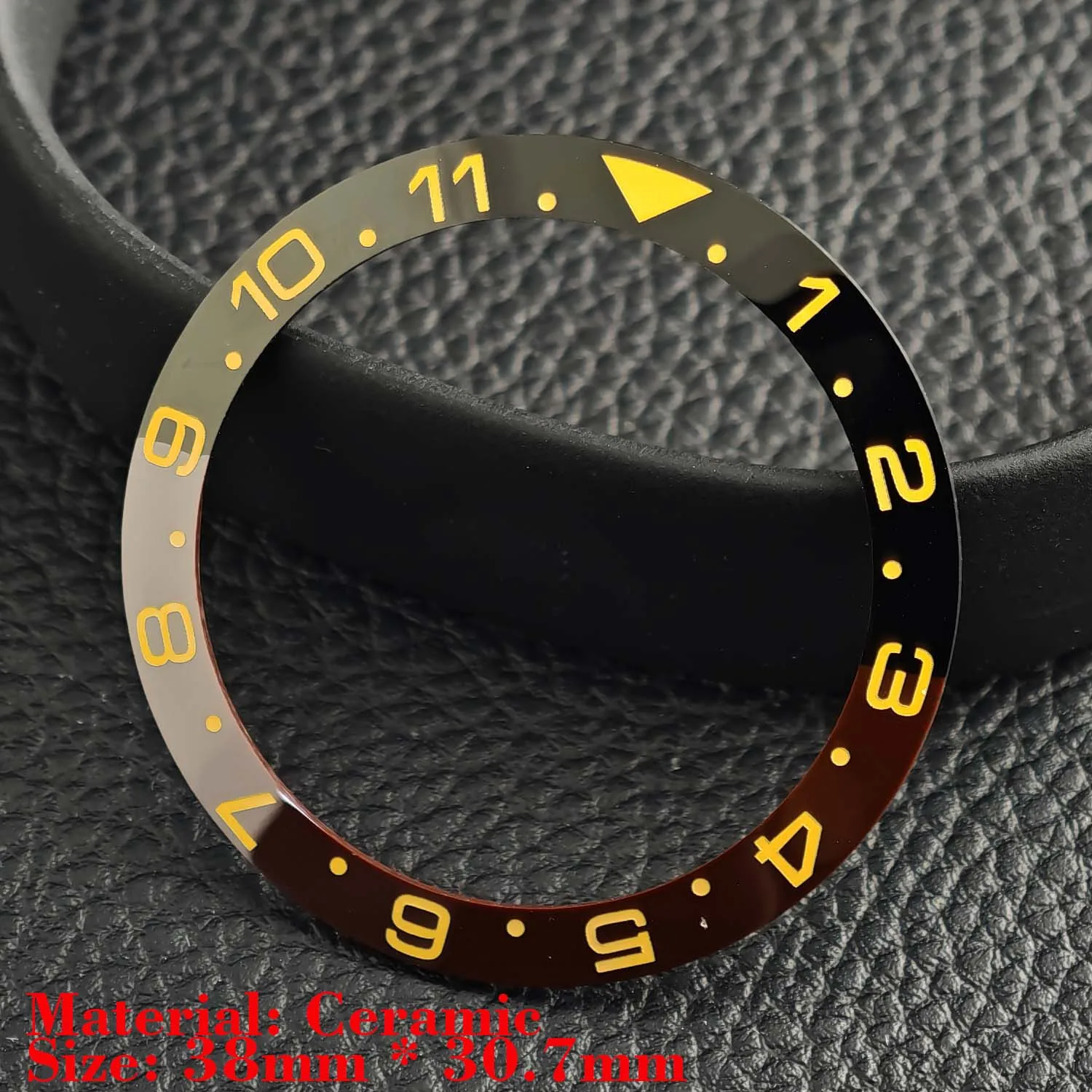 Ceramic Luminous Bezel Insert for Men's Watch - Premium Replacement Accessory