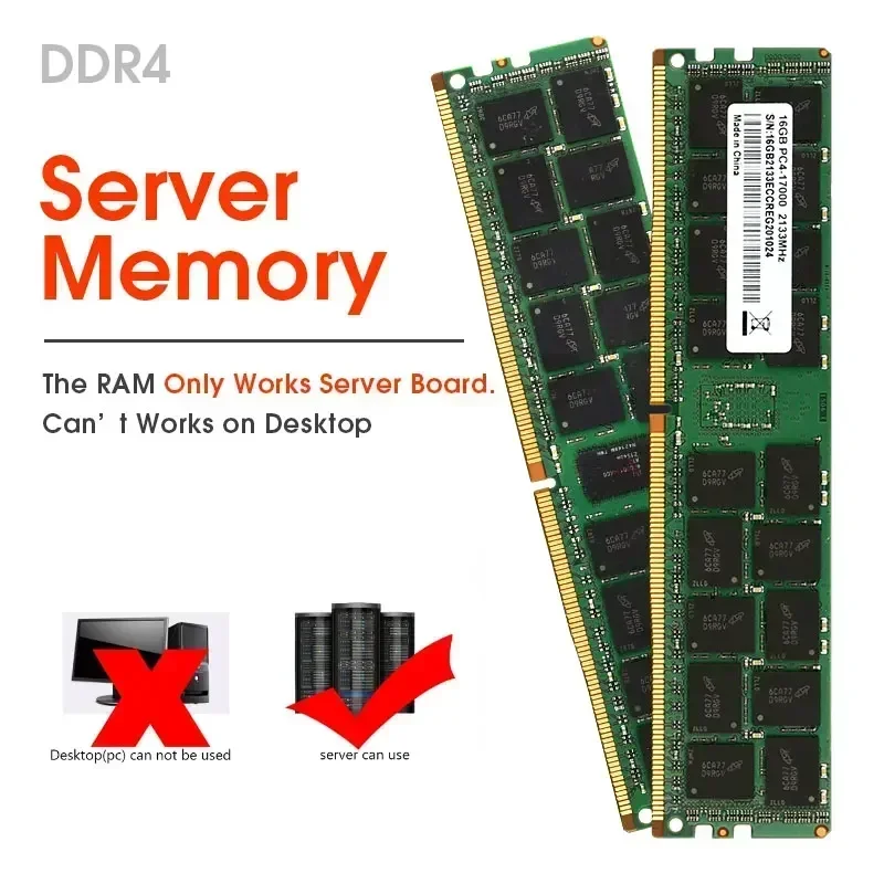 DDR4 REG ECC サーバーメモリ 2400MHz 2133MHz 32GB 8GB 16GB 4GB ECC