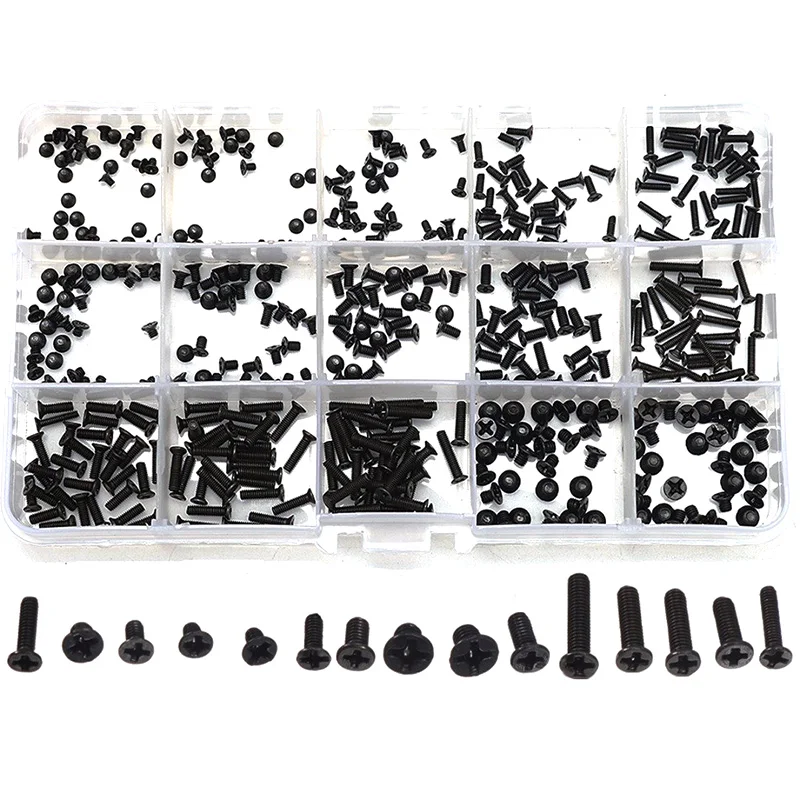 

450Pcs M2 M2.5 M3 Laptop Notebook Computer Screw Kit Set for IBM HP Dell Lenovo Samsung Sony Toshiba Gateway Acer