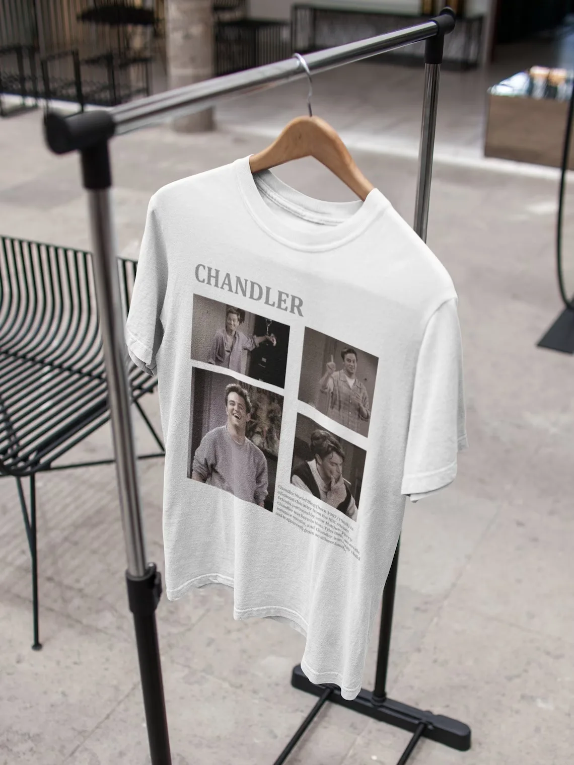 T-Shirt Chandler Bing Matter Martin Full Size S-Xl 1 T676