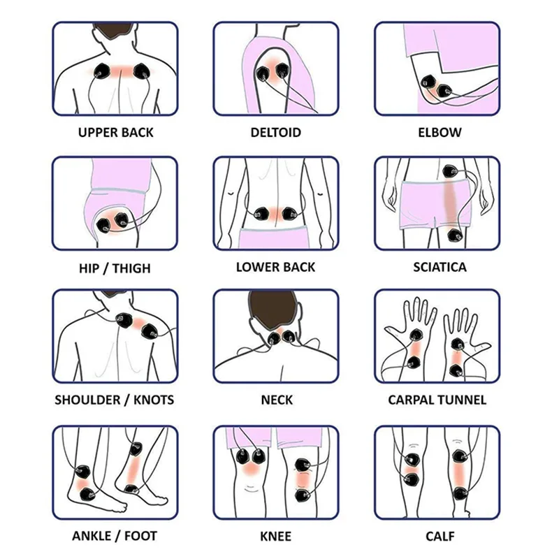 Electro Sex Toys Electric Sex Toys BDSM Electro Shock Nipple Paste Pad Electric Gel Pads E-Stim Breast Enlarger Body Therapy Massage Couple Sex Product Accessories