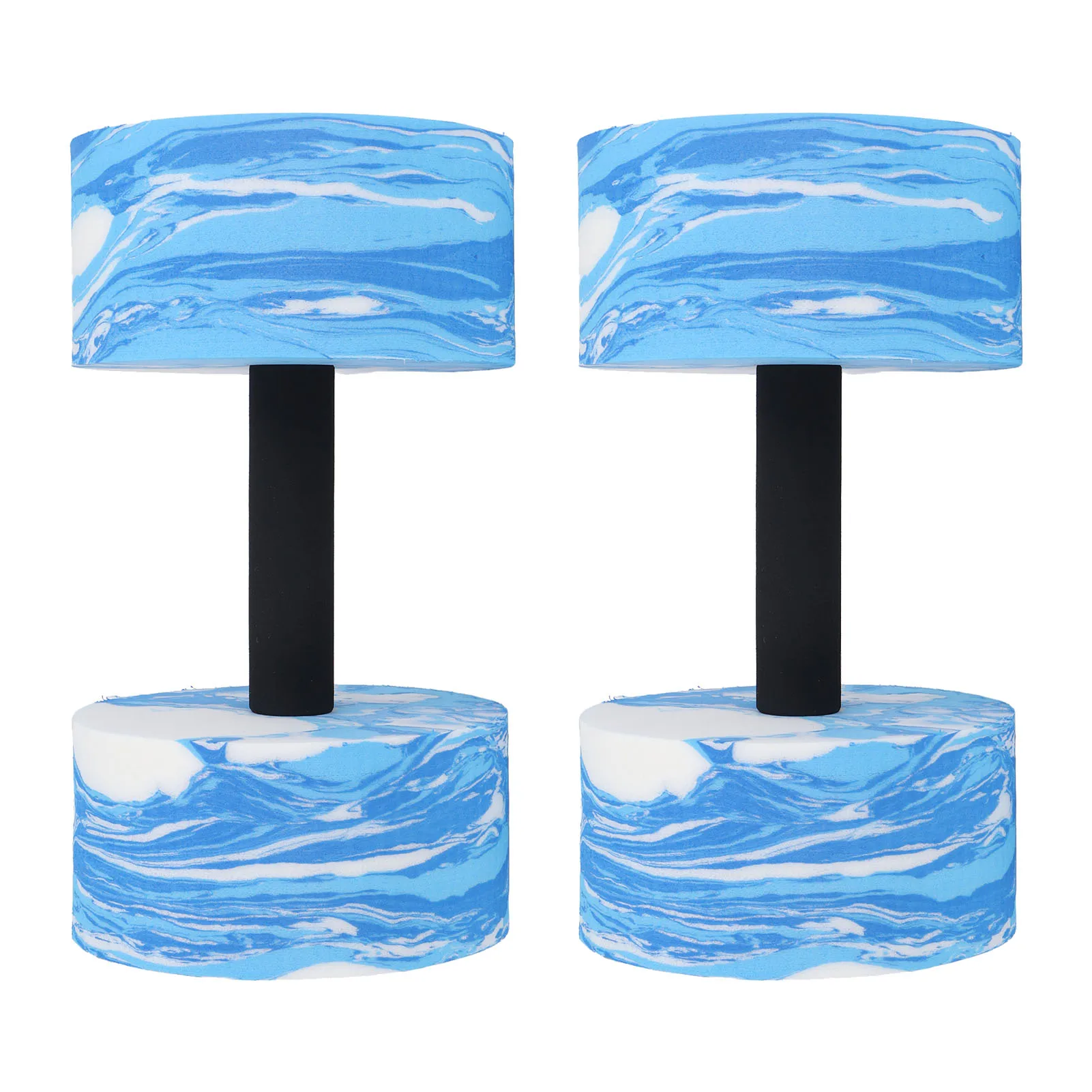 2Pcs Water Dumbbell EVA Water Aerobics Weights Dumbbell Strong Buoyancy Aquatic Exercise Dumbbells for Water Sports 5