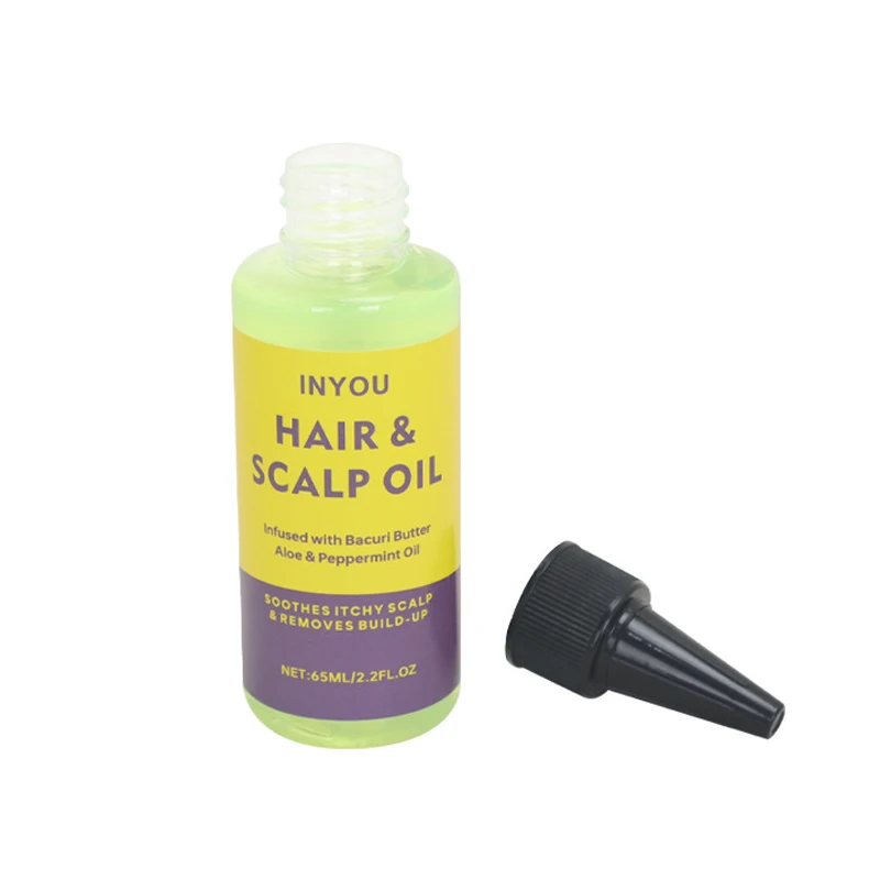 Antipruritic Oil Soothes Itchy Scalp and Removes Build-up Hair and Scalp Oil Infused with Bacuri Butter