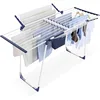 Clothes Drying Rack, Foldable Gullwing Laundry Rack for Indoor Outdoor, 10pcs Clips with Bag 1