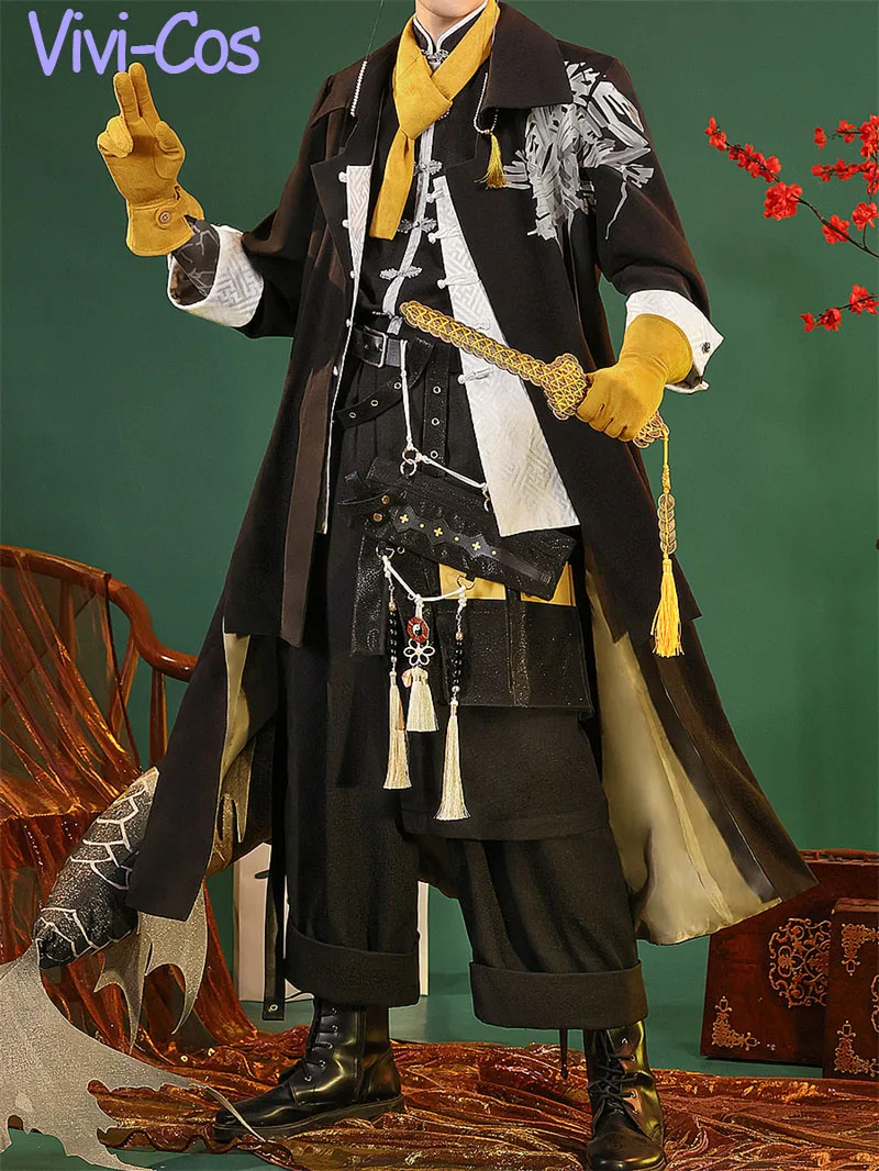 

Vivi-Cos игра аррыцари ли крутой косплей мужские костюмы Великолепный Изысканный Хэллоуин ролевая игра Вечеринка карнавал Новинка