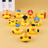 Baby Shower Toy Shower Bathroom Children Playing In Water Kawaii Yellow Duck So Cute Set Beach Toys Children Toys 1
