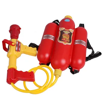 2500mL Firefighter Backpack Water Blaster For Kids- Tank With Hose, Super Water Squirt Suitable For Outdoor Play Boys Girls 3