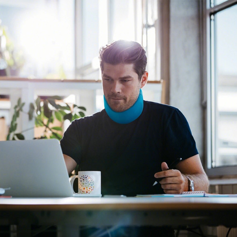 Adjustable Neck Support Sleeve for Travel and Sleep
