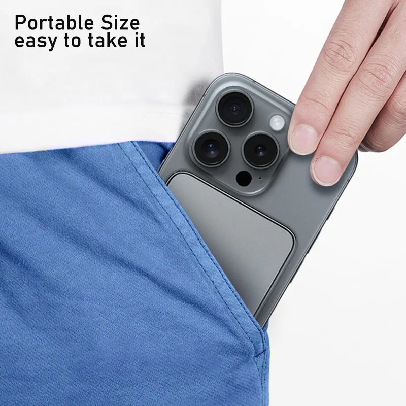 초슬림 10000mAh 무선 보조배터리 PD20W 고속 충전 마그네틱 맥세이프 아이폰 16/15/14/13/12 외장 배터리