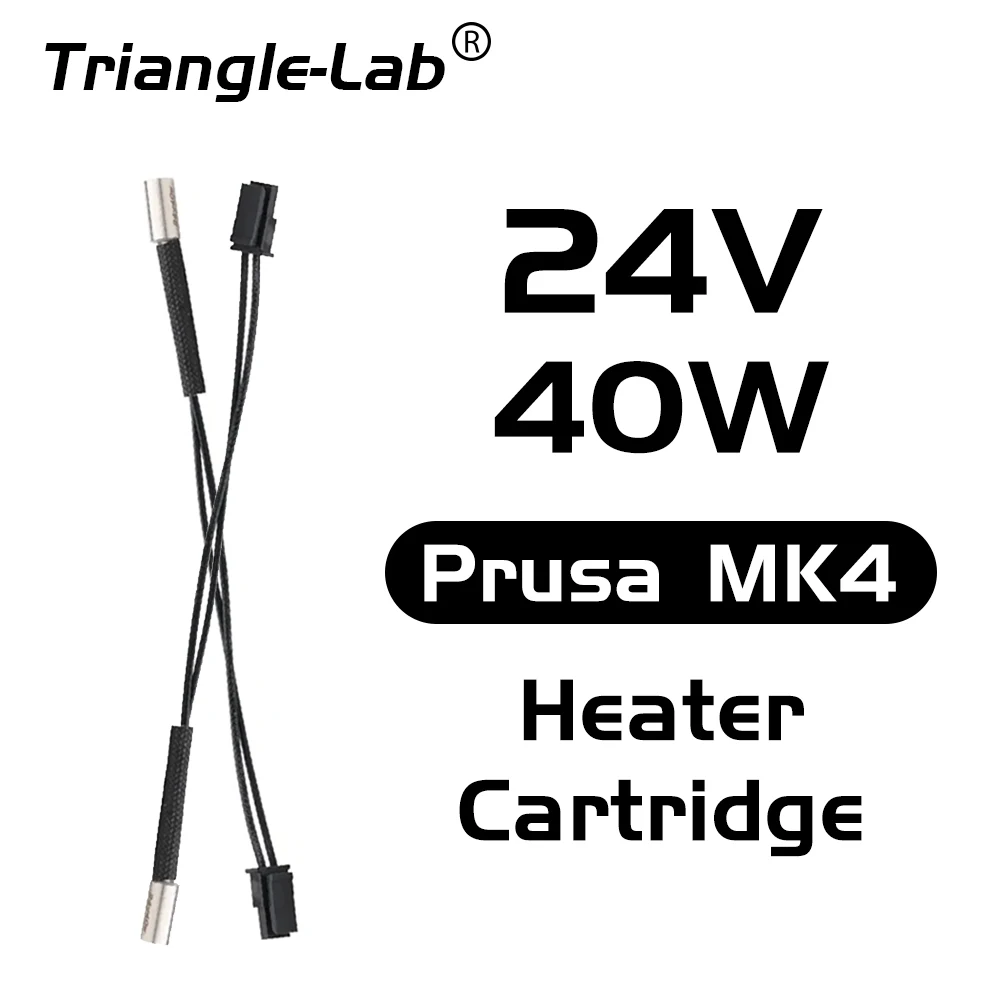 Trianglelab 24V 40W Heizpatrone 6X12MM für PRUSA MK4 3D-Drucker