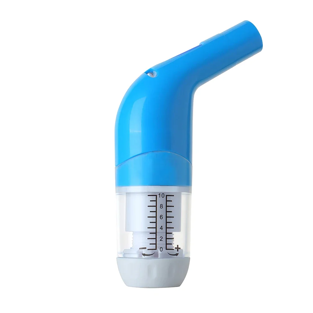 VIS-04 Portable Breathing Trainer Mouthpiece Lung Function Improvement Spirometer COPD Breath Exerciser physiontherapy Aid