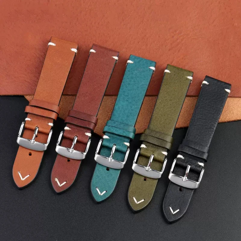 Top Italiano Vintage Cinturino In Vera Pelle 20Mm Per Omega X Swatch Joint Serie Planetaria Cinturino Morbido In Pelle Bovina Italiana