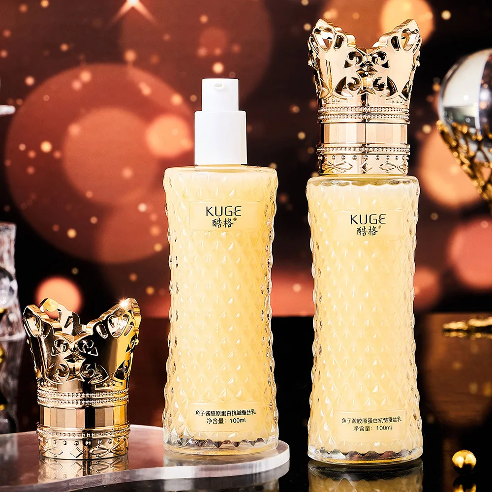 Crown Caviar Collagen Anti Wrinkle Pearl face Toner Firming Facial Lotion skin care Cosmetics face care Make-up for women 100ml