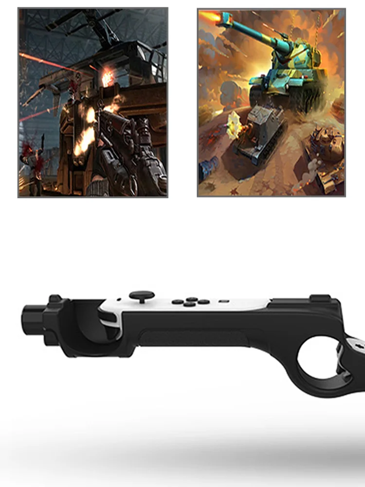 Game Gun Controller Handle Hand Grips Case Fit for Nintendo Switch / Switch OLED