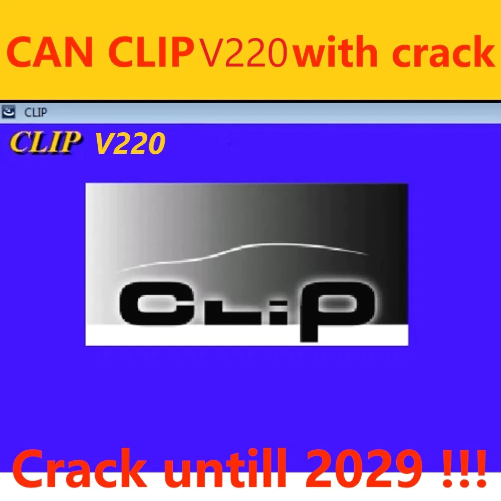 Newest Can Clip V220 With Gift Reprog V191+Pin Extractor V2 Update Data
