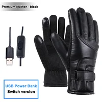 Electric Heated Gloves Mitten USB Heated Gloves Touch Screen Winter Warm Gloves Hand Warmer Thermal For Outdoor Skiing Riding 3