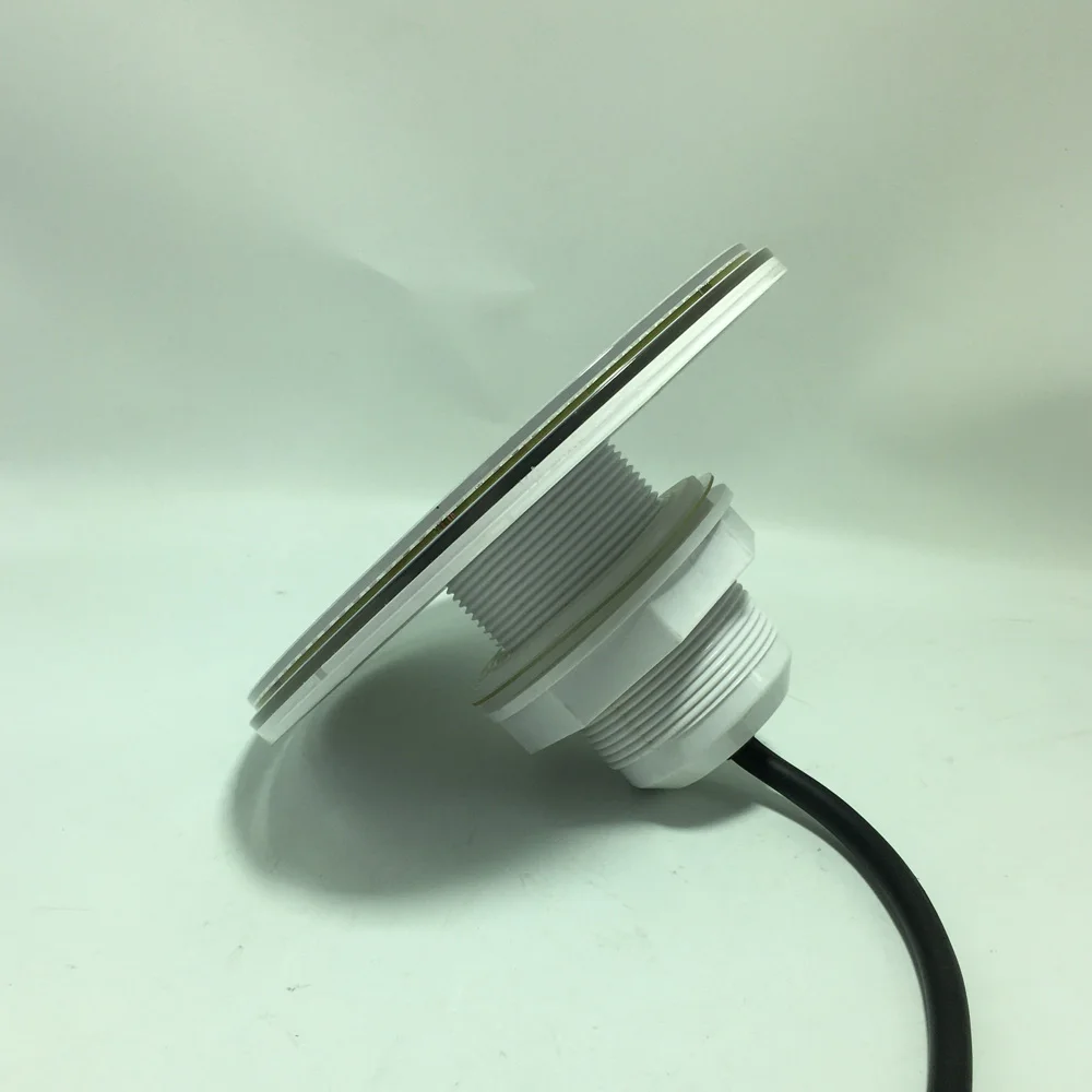LED Lights for Pool 25W 30W 42W 50W 60W 12V Resin Filled Plastic Thread Fixing Spotlight RGB Sync Warm White Blue Cold White