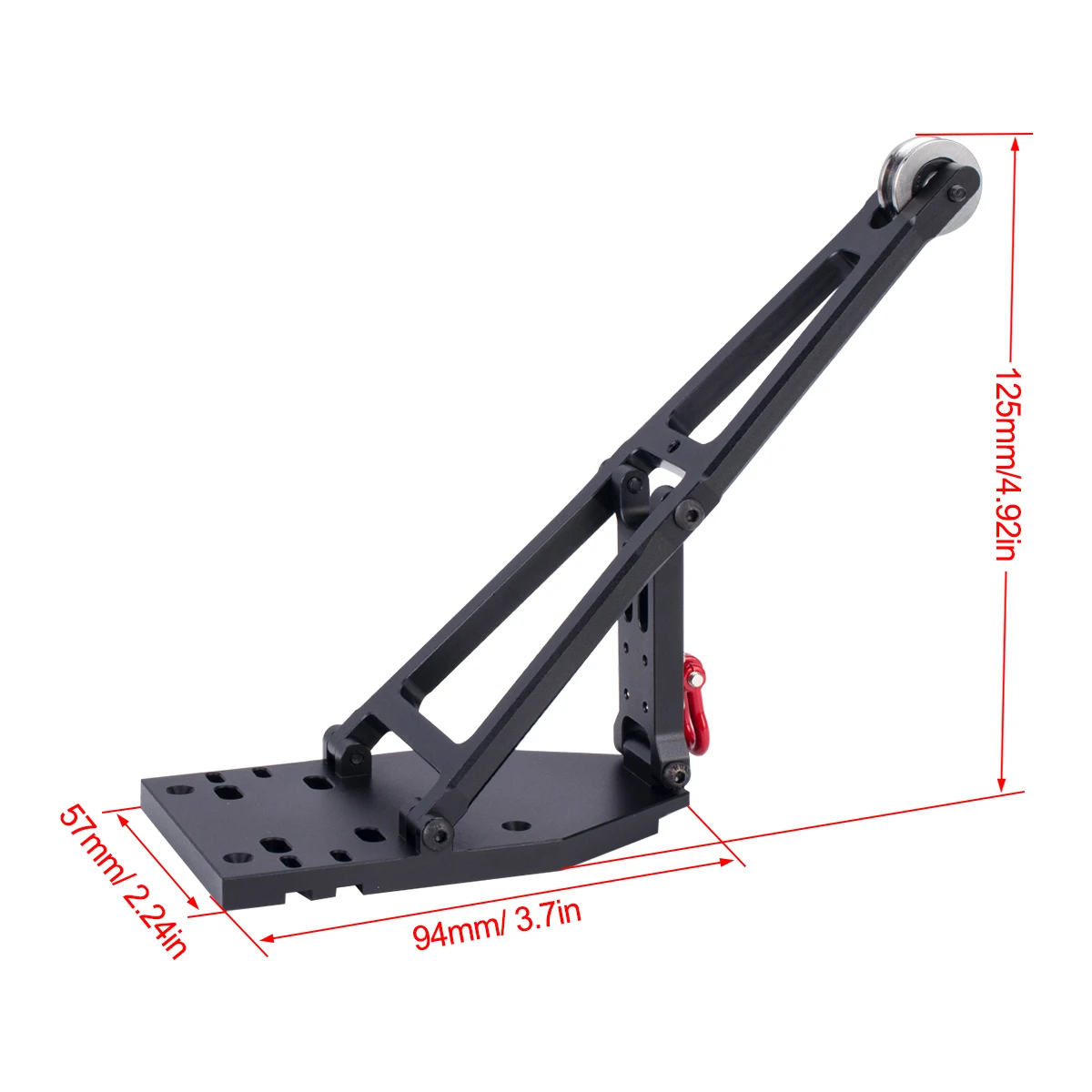 Aluminium Winch Rescue Truck/Tow Truck Crane Arm Wrecker kit for - Technical View