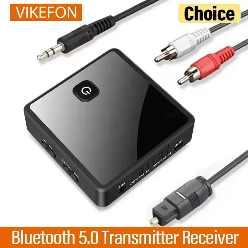Wireless Audio Adapter Bluetooth 5.0 Transmitter Receiver Aptx Low Latency