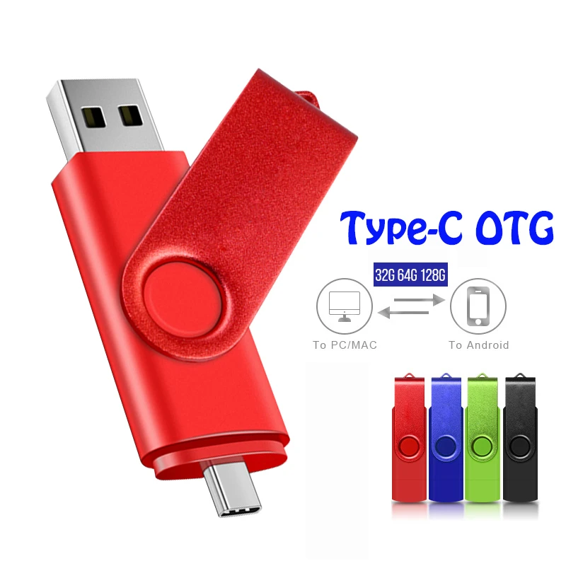 Type Drive Android | 128gb Otg Pendrive Type C | Flash Drive Android Usb C - Usb Flash Drives - Aliexpress